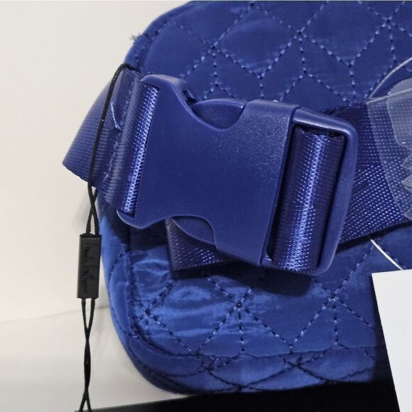 Nicole Miller, Beautiful Royal Blue Quilted Belt Bag. NWT - Picture 5 of 10